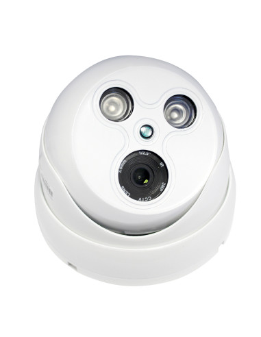 Camara de seguridad - vigilancia domo hdcvi phoenix cctv 2.0mp full hd 2.9mm - 4 en 1 - 2 arrays ir led - sensor sony - tvi cvi