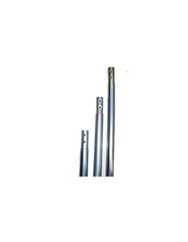 Mastil cincado prolongable 1500x35x1.5 para antena cliente