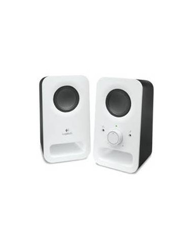 Altavoces logitech z150 2.0 -  blancos -  6w