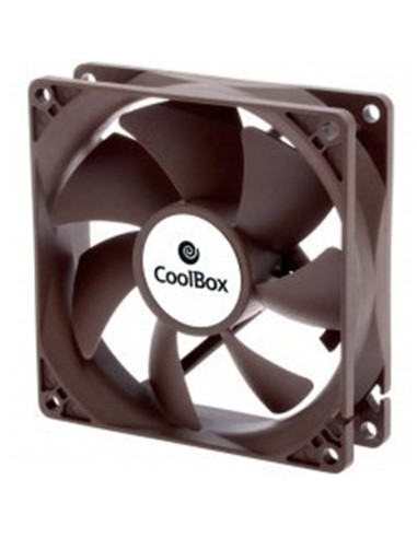 Ventilador auxiliar coolbox 9cm - 1600rpm - color negro