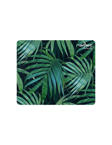 Alfombrilla natec photo modern art -  palmera 220x180 mm raton