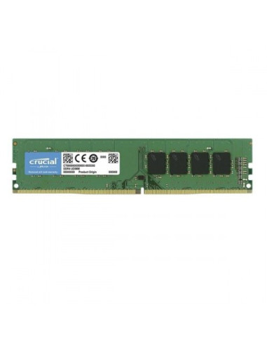 Memoria ram ddr4 8gb crucial - dimm - 3200 mhz - pc4 25600 cl22