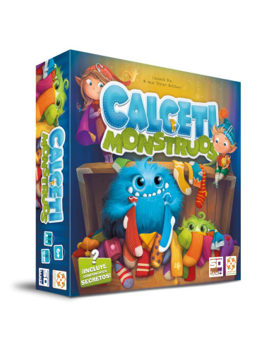 Juego de mesa calcetimonstruos pegi 6