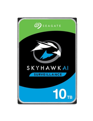 Disco duro interno hdd seagate skyhawk ai st10000ve001 10tb 3.5pulgadas 7200rpm -  256mb -  sata3