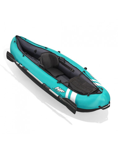 Bestway 65118 -  kayak hinchable ventura con remo 1 persona 280 x 86 x 40 cm