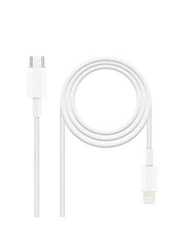 Cable lightning a usb tipo c nanocable 50cm -  macho - macho