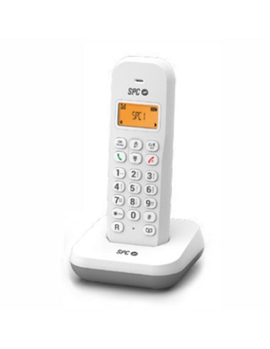 Telefono inalambrico spc dect keops blanco -  50 contactos