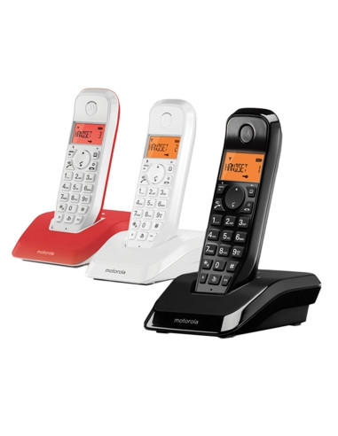 Telefono fijo motorola inalambrico s1203 trio