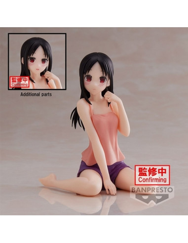 Figura banpresto kaguya - sama love is war ultra romantic relax time kaguya shinomiya 10cm