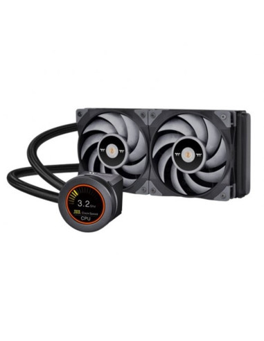 Kit refrigeracion liquida gaming thermaltake toughliquid ultra 240 d - rgb -  2 x 120mm -  multisocket