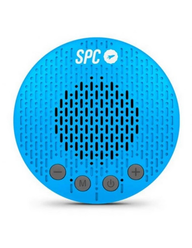 Altavoz spc splash 2 bluetooth azul 5w - alcance hasta 10m - resistente a salpicaduras