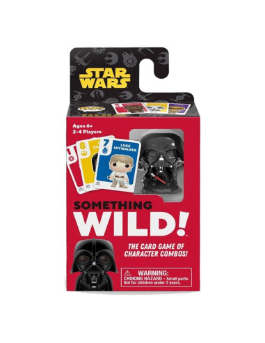 Juego de mesa funko something wild! star wars darth vader pegi 6 60498