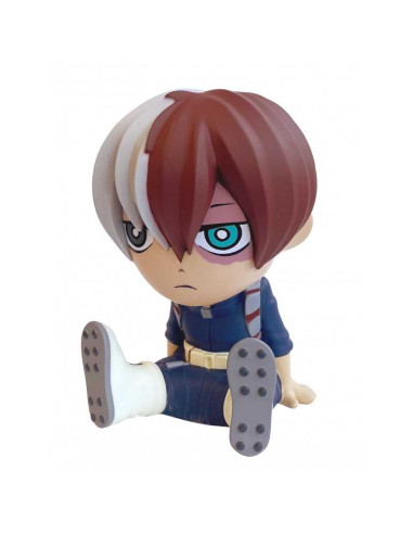 Figura hucha plastoy my hero academia shoto todoroki tirelire re - run 18cm