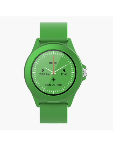 Reloj smartwatch forever colorum cw - 300 color verde