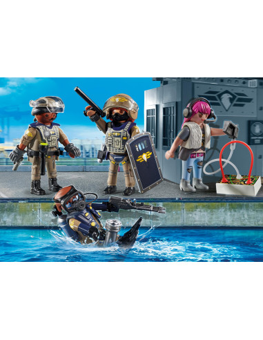 Playmobil fuerzas especiales set figuras