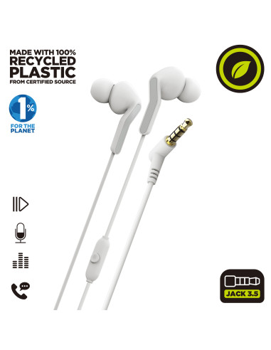 Auriculares muvit e57 blanco