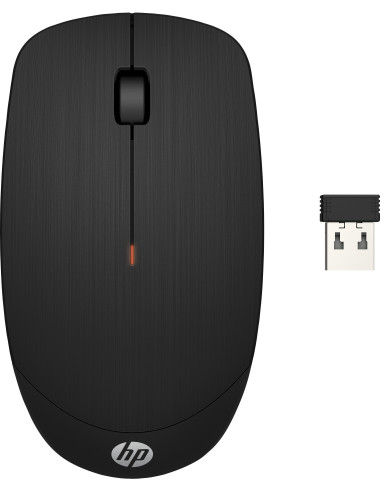 Mouse raton hp optico wireless inalambrico x200 negro