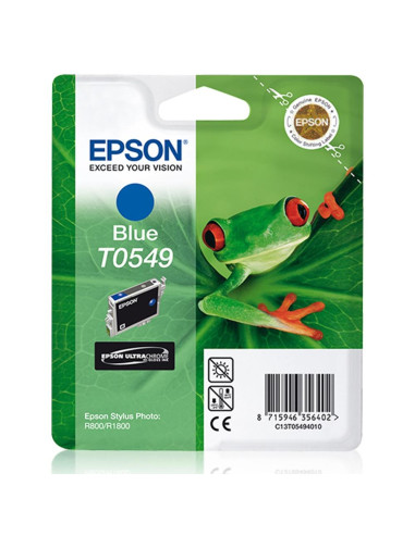 Cartucho tinta epson stylus photo r - 800 - 1800 azul