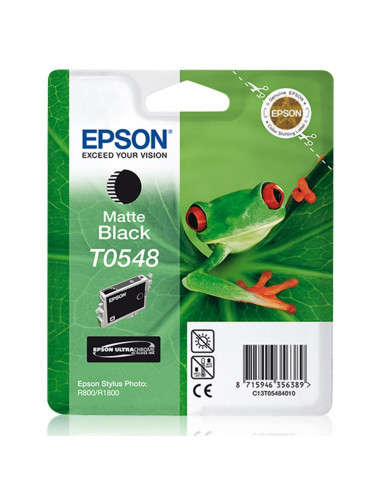 Cartucho tinta epson stylus photo r - 800 - 1800 negro mate