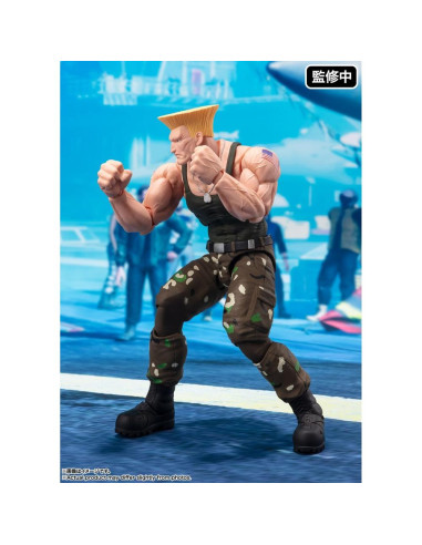 Figura tamashii nations street fighter sh figuarts guile outfit 2 ver. 16cm