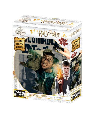 Puzzle para rascar harry potter carteles wanted se busca 500 piezas