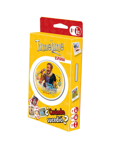 Juego de mesa asmodee timeline blister: españa eco pegi 8