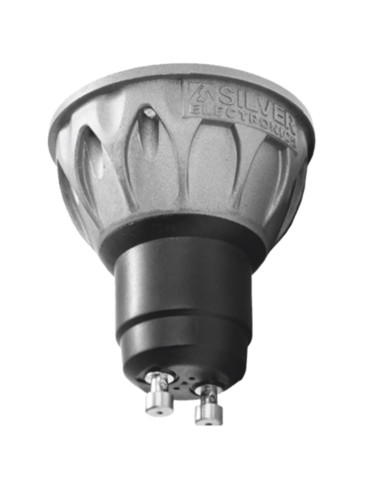 Bombilla led silver electronic eco dicroica 8w80w -  gu10 -  4000k -  38º -  690lm -  luz neutra natural -  a+