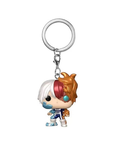 Llavero funko pop keychain my hero academia shoto todoroki efecto metalico 48829