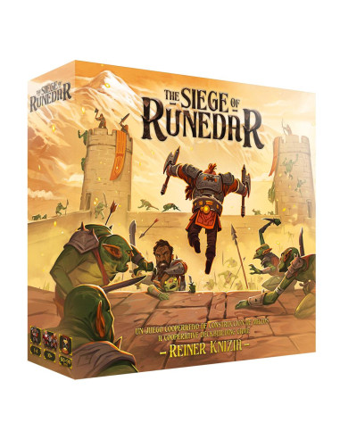 Juego de mesa the siege of runedar pegi 10