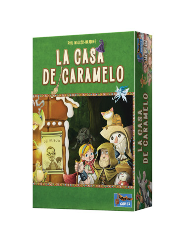 Juego de mesa la casa de caramelo pegi 10