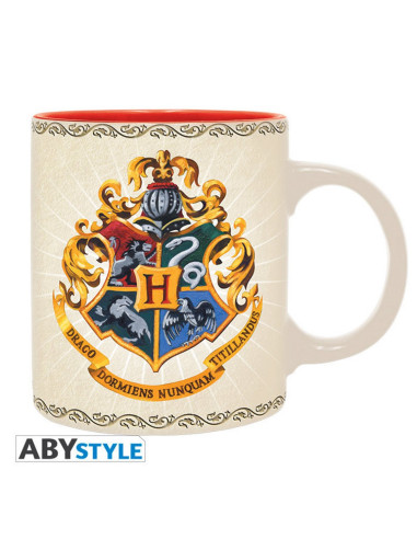 Taza abysse harry potter 4 casas 320ml