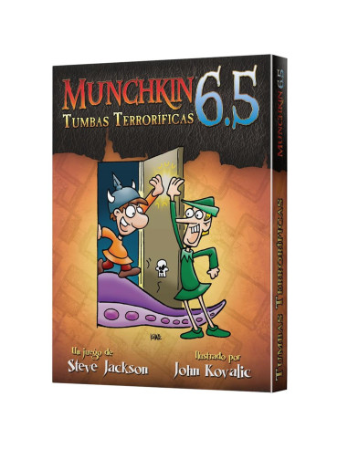 Juego de mesa munchkin 6.5: tumbas terroríficas pegi 10