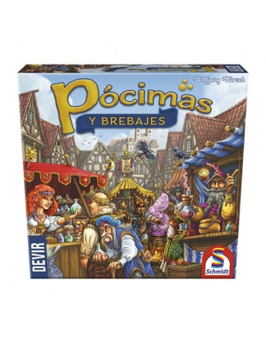 Juego de mesa devir pócimas y brebajes pegi 10