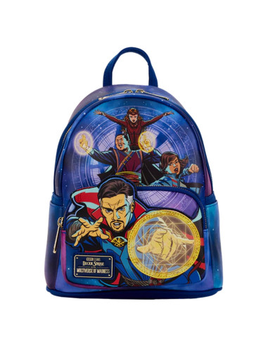 Mochila loungefly funko marvel doctor strange multiverso mini backpack