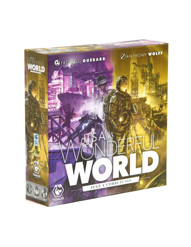 Expansion juego de mesa its a wonderful world -  auge y corrupcion