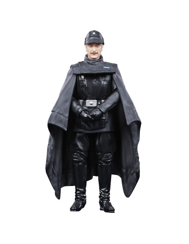 Figura hasbro star wars: andor -  oficial imperial (dark times) the black series