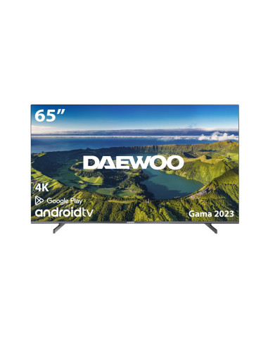 Tv daewoo 65pulgadas led 4k uhd - 65dm72ua - android smart tv - wifi - hdr10 - hlg - hdmi - usb - bluetooth - tdt2 - satelite -