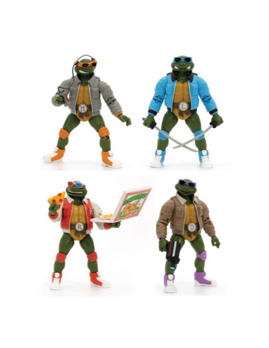 Surtido figuras (4) the loyal subjects tortugas ninja street gang 13 cm exclusive 2