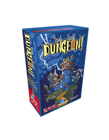 Juego de mesa knock! knock! dungeon edad recomendada 7 años