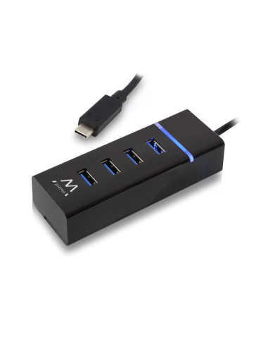 Hub ewent 4 puertos usb 3.2 - usb tipo c