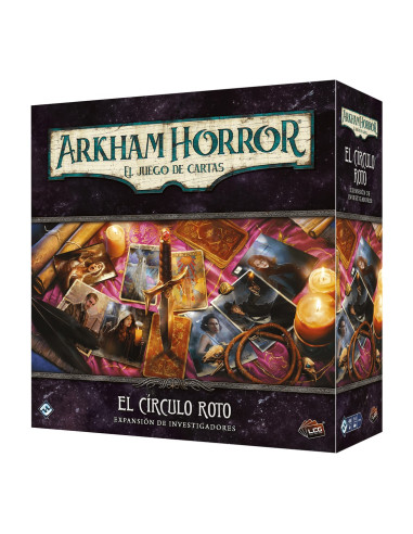 Juego de mesa arkham horror lcg el circulo roto expansion investigadores edad recomendada 14 años