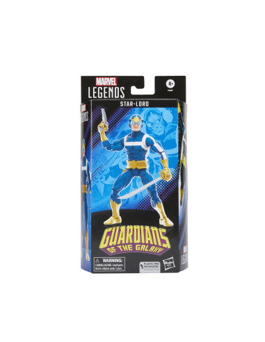 Figura hasbro marvel legends guardianes de la galaxia star -  lord