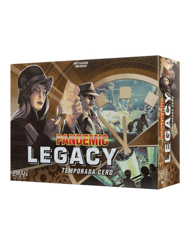 Juego de mesa pandemic legacy temporada 0 edad recomendada 14 años