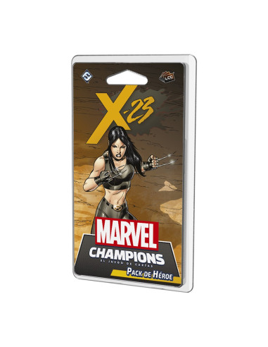 Juego de mesa marvel champions pack heroe x - 23 edad recomendada 14 años