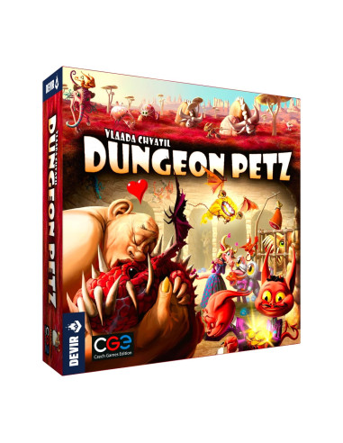 Juego de mesa devir dungeon petz