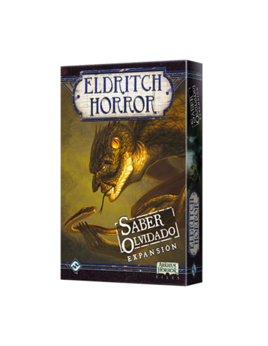 Juego de mesa eldritch horror saber olvidado expansion edad recomendada 14 años