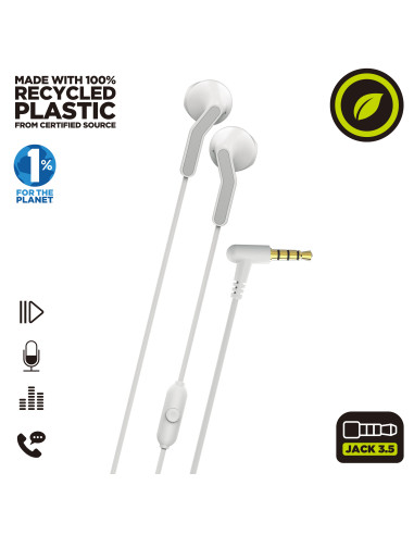 Auriculares muvit e56 blanco