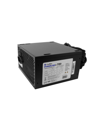 Fuente alimentacion coolbox powerline2 black - 750 atx 750w