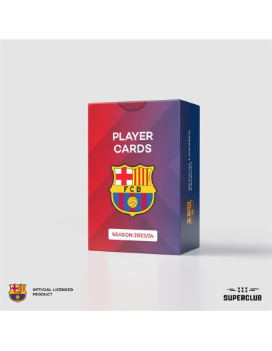 Juego de mesa superclub barcelona player cards 2023 - 24 ingles