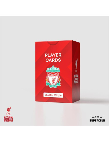 Juego de mesa superclub liverpool player cards 2023 - 24 ingles